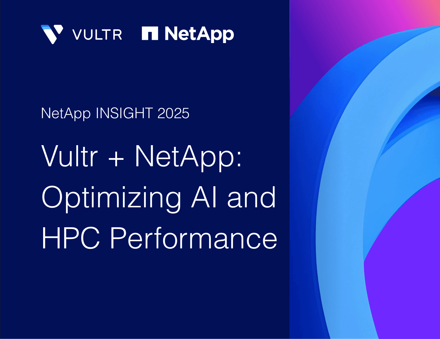 Vultr Joins NetApp INSIGHT 2025 to Showcase the Future of Cloud and AI Innovation_mobile